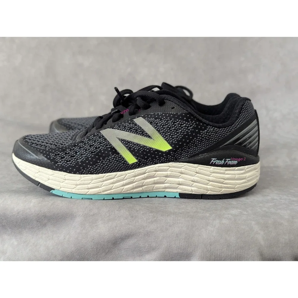 NEW New Balance Women's Vongo v2 Running Shoes Size 6 Black/Sea Spray – Fresh Fo